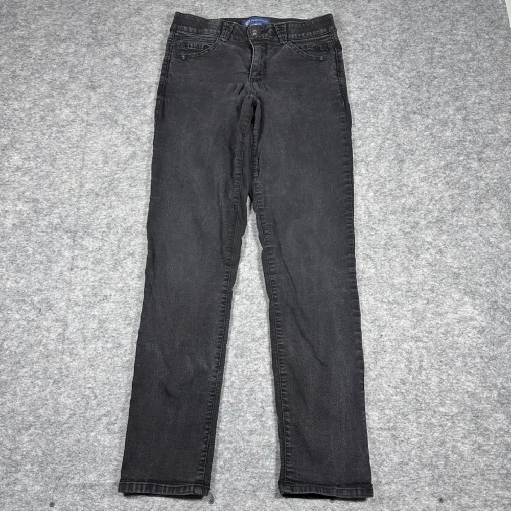 Democracy Absolution Jeans Black Stretch Skinny B1560VXSL Women Size 6